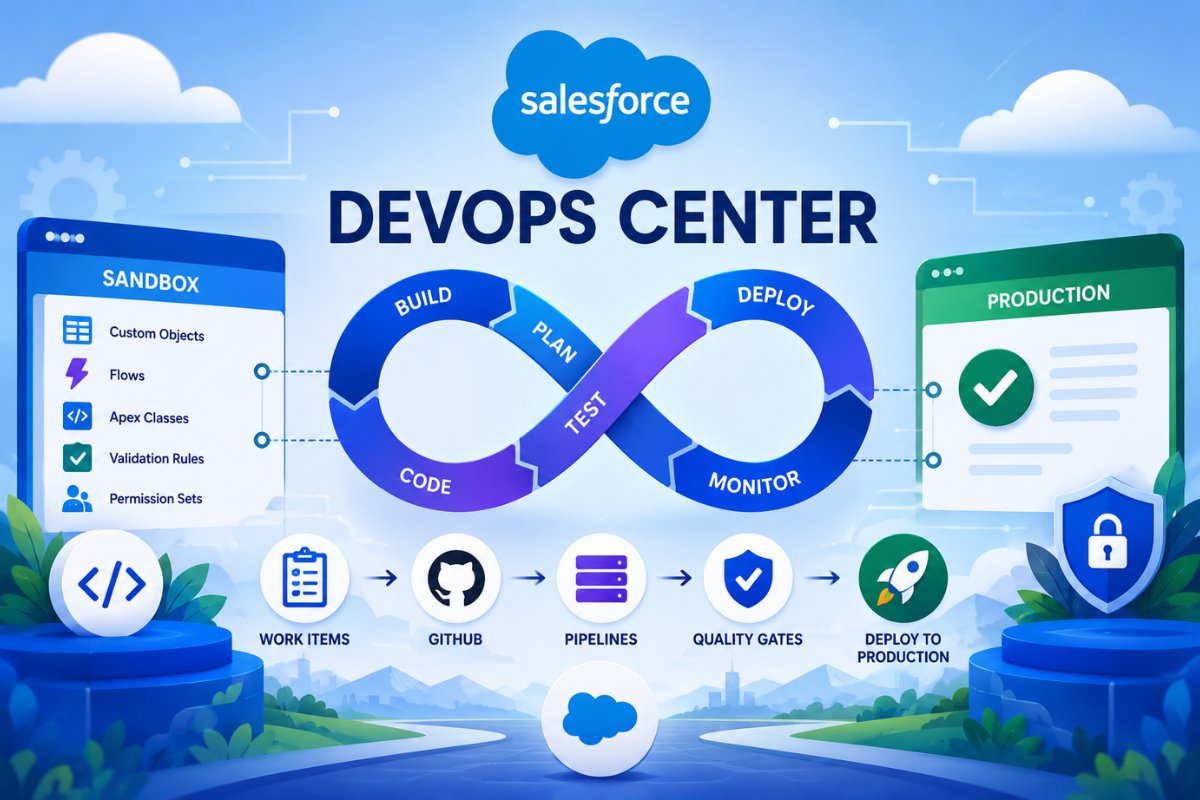 Salesforce DevOps Center Made Simple for Beginners