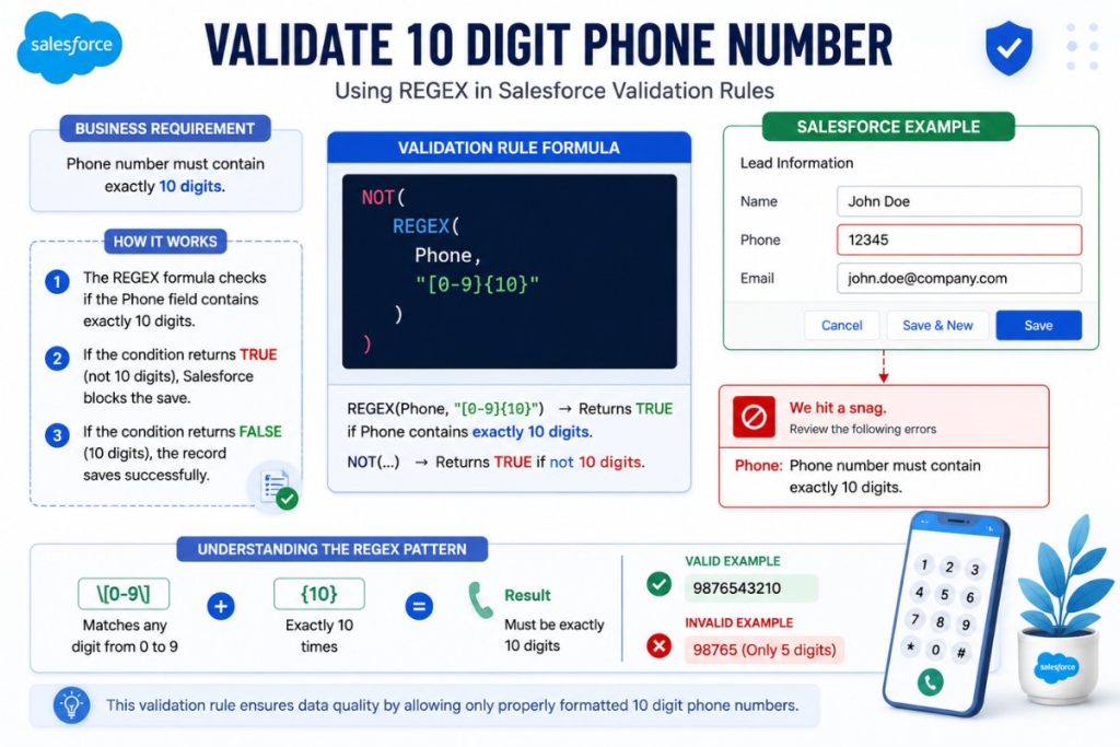 Salesforce Validation Rules with Real Examples for Beginners