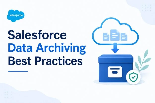 salesforce data archiving best practices