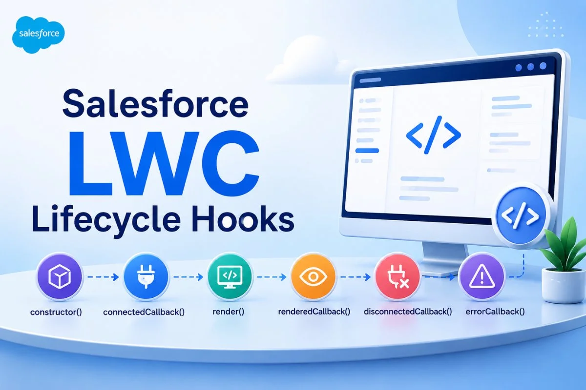 Salesforce LWC lifecycle hooks overview