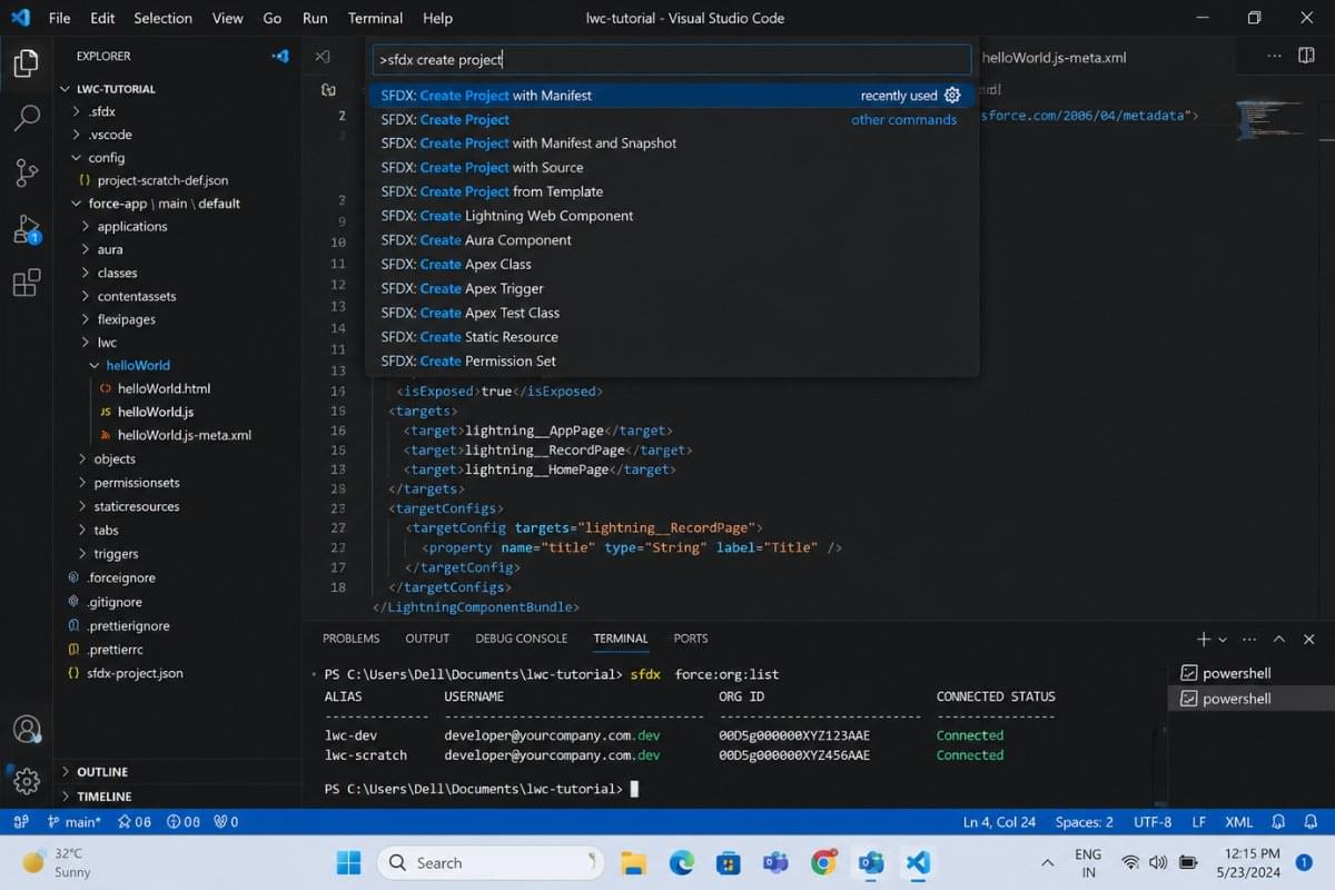 How to Create Your First Lightning Web Component in Salesforce