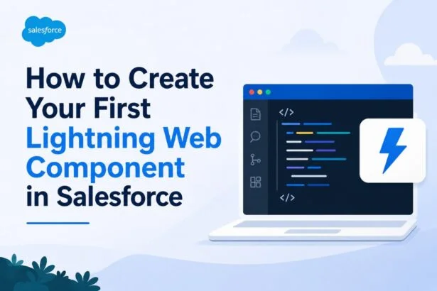 How to create a Lightning Web component