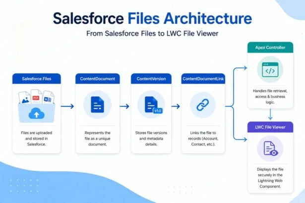 Salesforce files architecture diagram