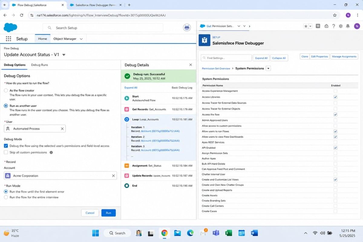 How to Debug and Fix Salesforce Flow Errors Complete Guide